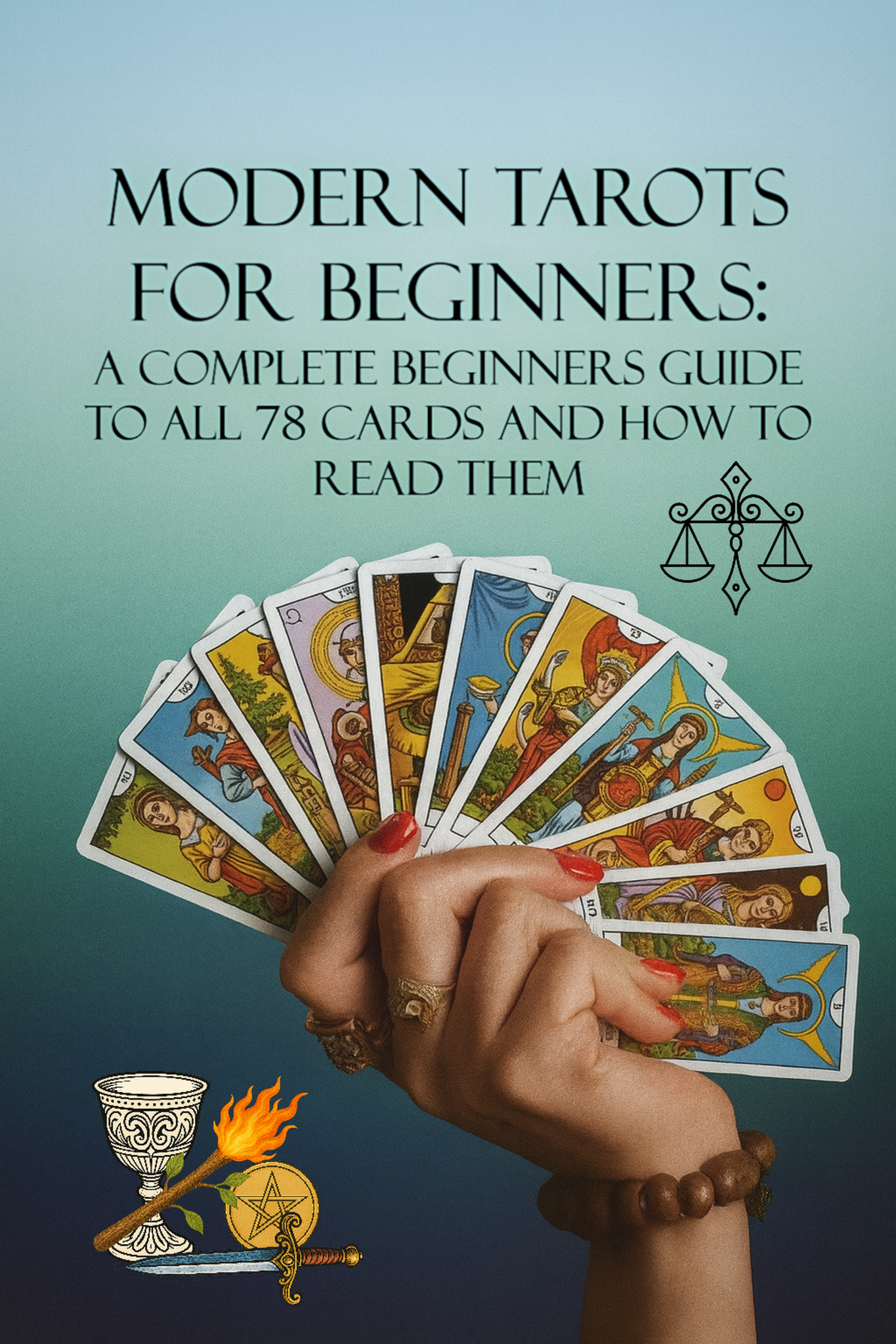 Modern Tarots for Beginners by Elaine Sharp